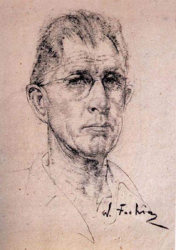 Nikolay Fechin Portrait of man